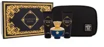 Kvepalų rinkinys moterims Versace Dylan Blue Pour Femme (EDP, 100 ml + kūno losjonas, 100 ml + dušo želė, 100 ml)