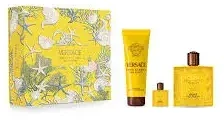Kvepalų rinkinys vyrams Versace Eros (EDT, 100 ml + dušo želė, 150 ml + EDT, 5 ml)