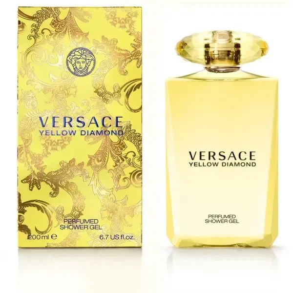 "Versace Geltona Diamon" vonios ir dušo želė 200ml
