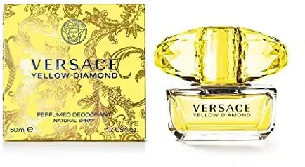 Versace Geltona Diamond purškiamas dezodorantas moterims, 50 ml