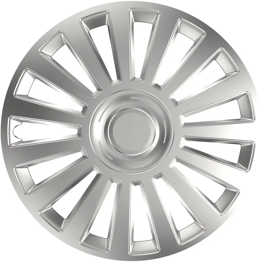 Versaco Ratų gaubtas 1 vnt. Luxury, sidabrinis 15"