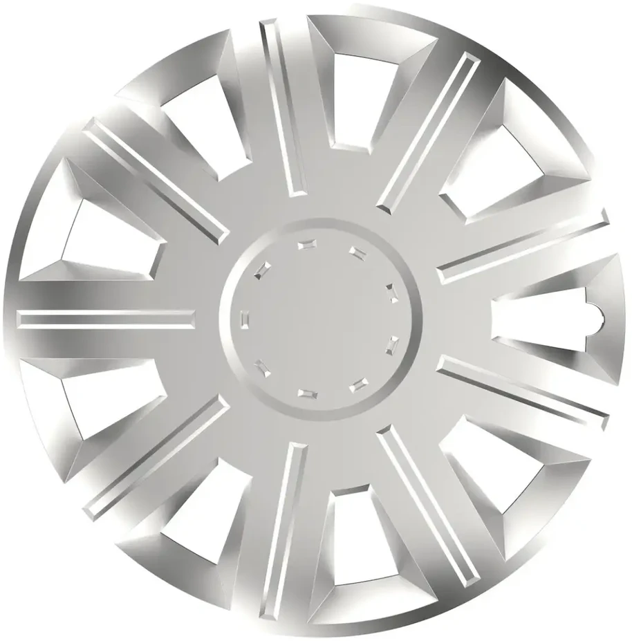 Versaco Ratų gaubtas 1 vnt. Victory, sidabrinis 15"