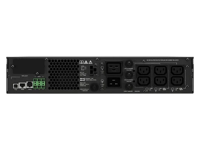 Vertiv Maitinimo šaltinis awaryjny UPS GXT5-3000IRT2UXLN su szynami oraz kartą komunikacyjną