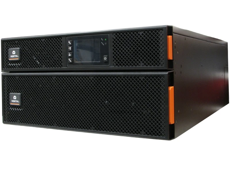 Vertiv UPS gxt5-5000irt5uxln 5000 VA / 5000 W 230 V stovinis / bokštinis su bėgeliais ir ryšio plokšte