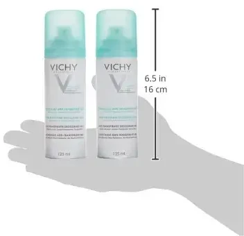 Vichy Purškiamas antiperspirantinis rinkinys 2 x 125 ml