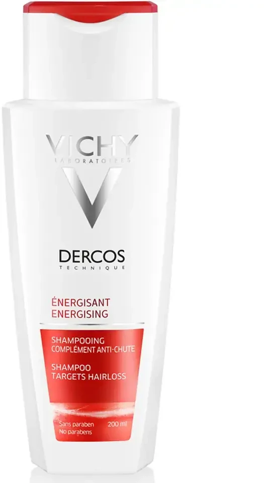 "Vichy Dercos" stimuliuojantis energizuojantis šampūnas nuo plaukų slinkimo 200ml