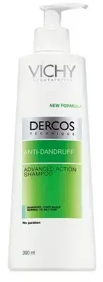 Vichy Dercos Anti-dandruff Shampoo Šampūnas nuo pleiskanų normaliems ir riebiems plaukams, 390 ml