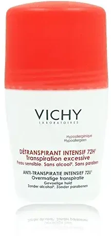 "Vichy" Kamuoliukų antiperspirantų rinkinys nuo gausaus prakaitavimo (Stress Resist 72H) 2 x 50 ml