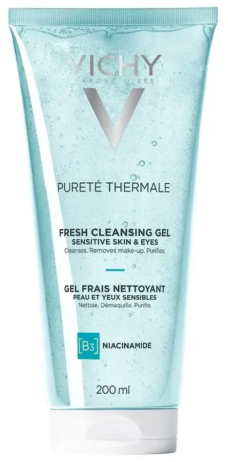 Vichy Purete Thermale valomasis veido gelis, 200 ml