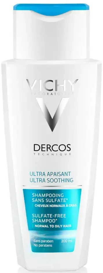 L'Oreal "Vichy Dercos Ultra Smoothing Šampūnas" glotninantis šampūnas 200ml