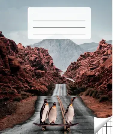 Victor Stationery Ou Sąsiuvinis langeliais, 36 lapai. Vidinių lapų gramatūra – 90 g/m2.