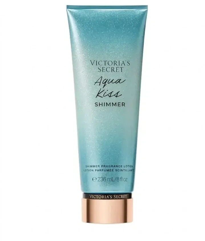 Victoria Secrets Victoria Secret Aqua Kiss Shimmer Fragrance Lotion kūno losjonas, 236 ml