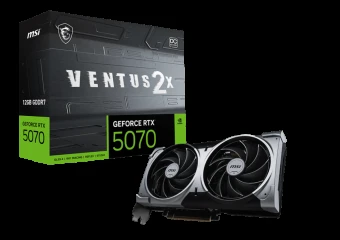 Vaizdo plokštė MSI GeForce RTX 5070 VENTUS 2X OC 12GB DLSS 4