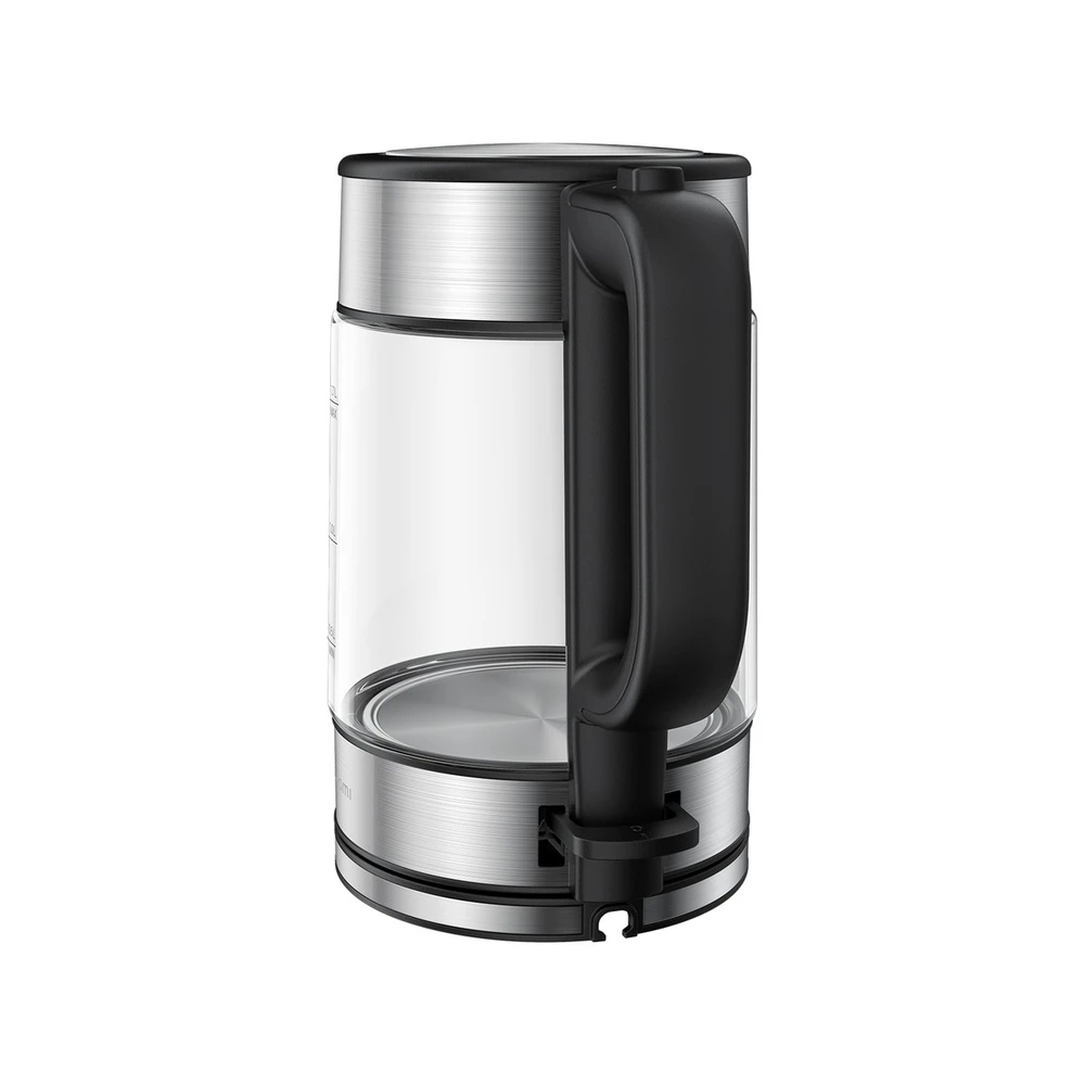 Xiaomi | Elektrinis stiklas Virdulys EU | Elektrinis | 2200 W | 1,7 l | Stiklas | 360° sukamasis pagrindas | Juodas/Nerūdijantis plienas