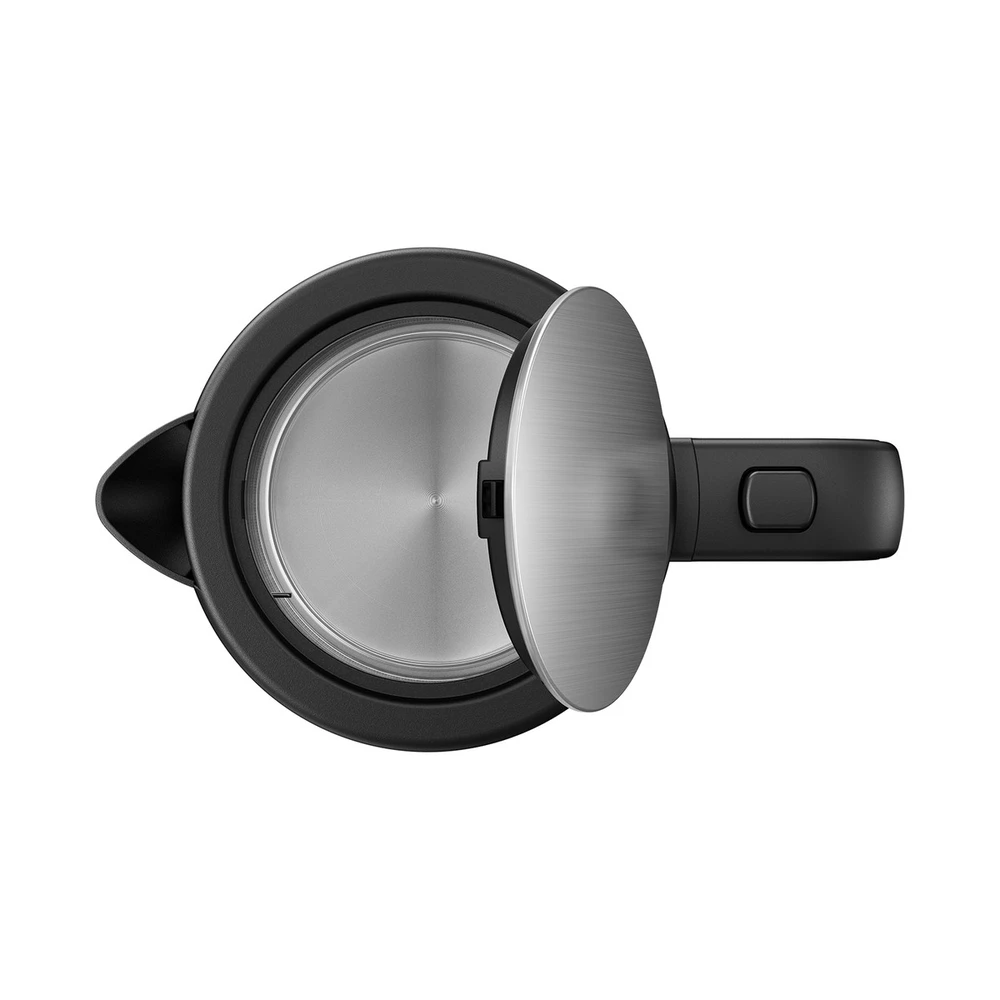 Xiaomi | Elektrinis stiklas Virdulys EU | Elektrinis | 2200 W | 1,7 l | Stiklas | 360° sukamasis pagrindas | Juodas/Nerūdijantis plienas