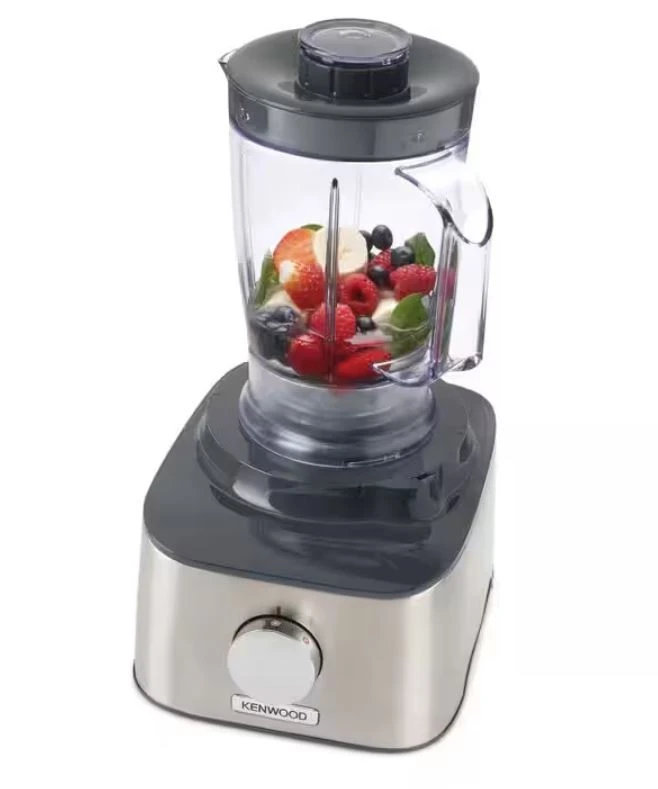 Virtuvinis kombainas KENWOOD Multipro Compact FDM301SS, 800W, 2 greičiai + impulsas, Nerūdijantis plienas peilių geležtės, Inox spalva