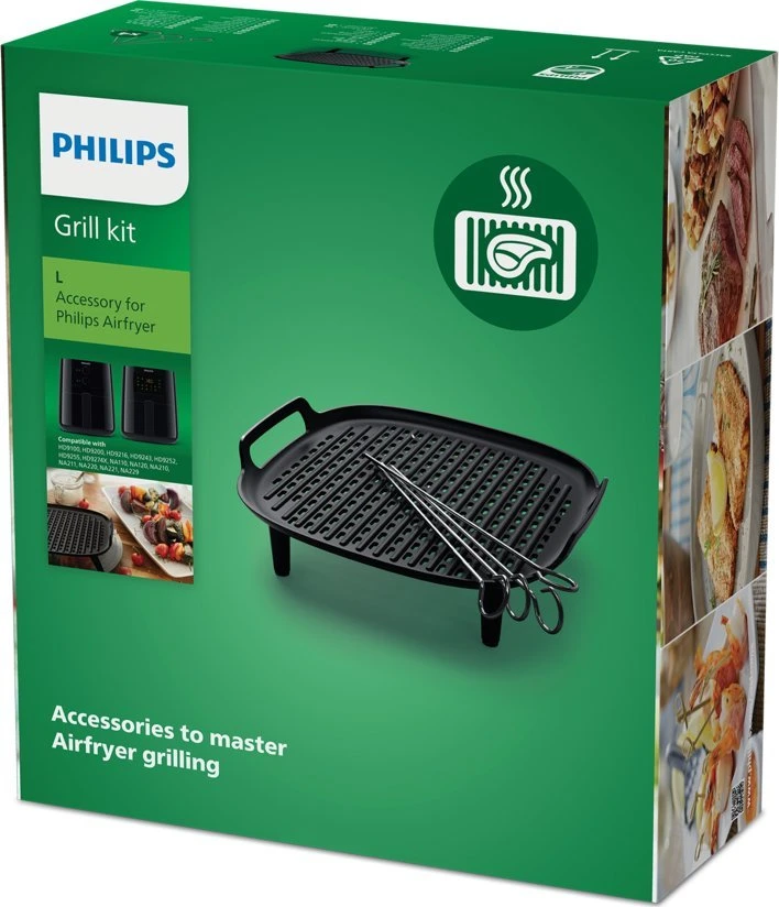 Philips Airfryer grilio komplektas 3,2l, 4,2l, HD9926/00