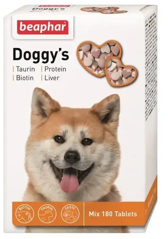 Beaphar DOGGY'S mišinys, 180 tablečių.