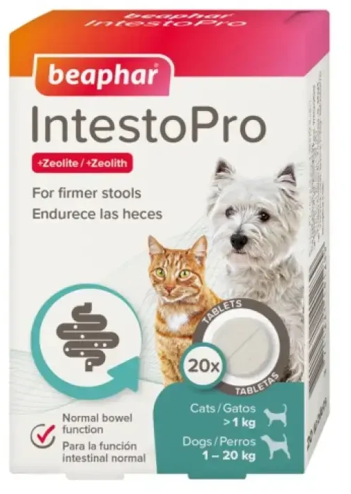 Beaphar INTESTOPRO TAB S šunims/katėms 20 tablečių