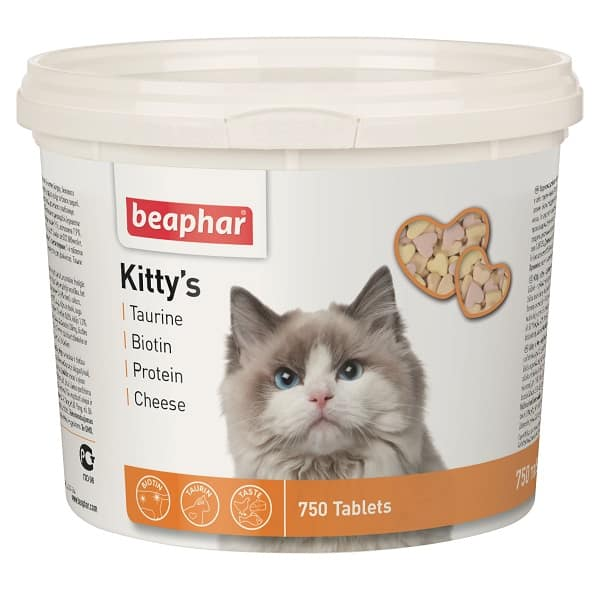 Beaphar Kitty s mix 750tbl. vitaminai katėms