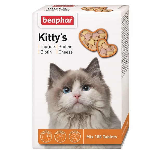 Beaphar Kitty s mix 750tbl. vitaminai katėms