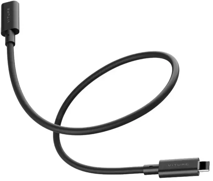 VITURE (USB 3.2 Gen1) USB-C male to USB-C female extender (juodas) 50 cm