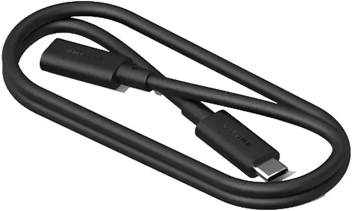 VITURE (USB 3.2 Gen1) USB-C male to USB-C female extender (juodas) 50 cm