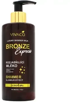 Vivaco Bronze Express prabangus žvilgantis pienelis 300ml