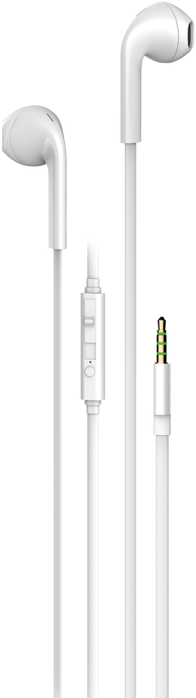 Vivanco ausinės Stereo Earbuds, baltos (61741)