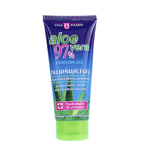 Vivaco VivaPharm Aloe Vera vėsinamasis gelis po saulės priežiūros