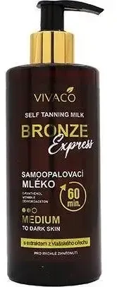 Vivaco Bronze Express vidutinio intensyvumo savaiminio įdegio losjonas 300 ml