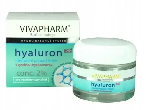 Vivaco Vivapharm odos kremas su hialurono rūgštimi 50 ml