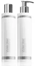 Crystals Set Vivian Gray: Baltas Crystals, Softening, Dušo želė, For All Skin Types, 250 ml + Baltas Crystals, Hydrating, Losjonas kūnui, 250 ml