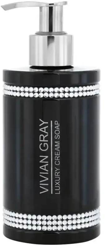 Vivian Gray kreminis skystas muilas Juodas kristalas (prabangus Kreminis muilas), 250 ml