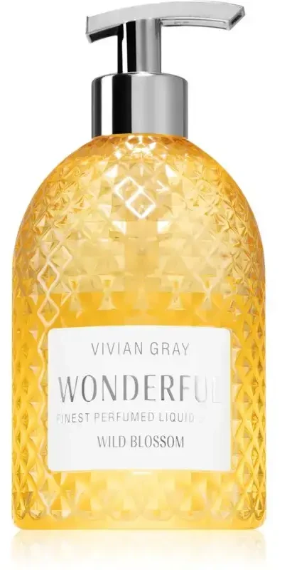 Vivian Gray Wonderful Baltas Blossom Liquid Soap skystas muilas, 500 ml