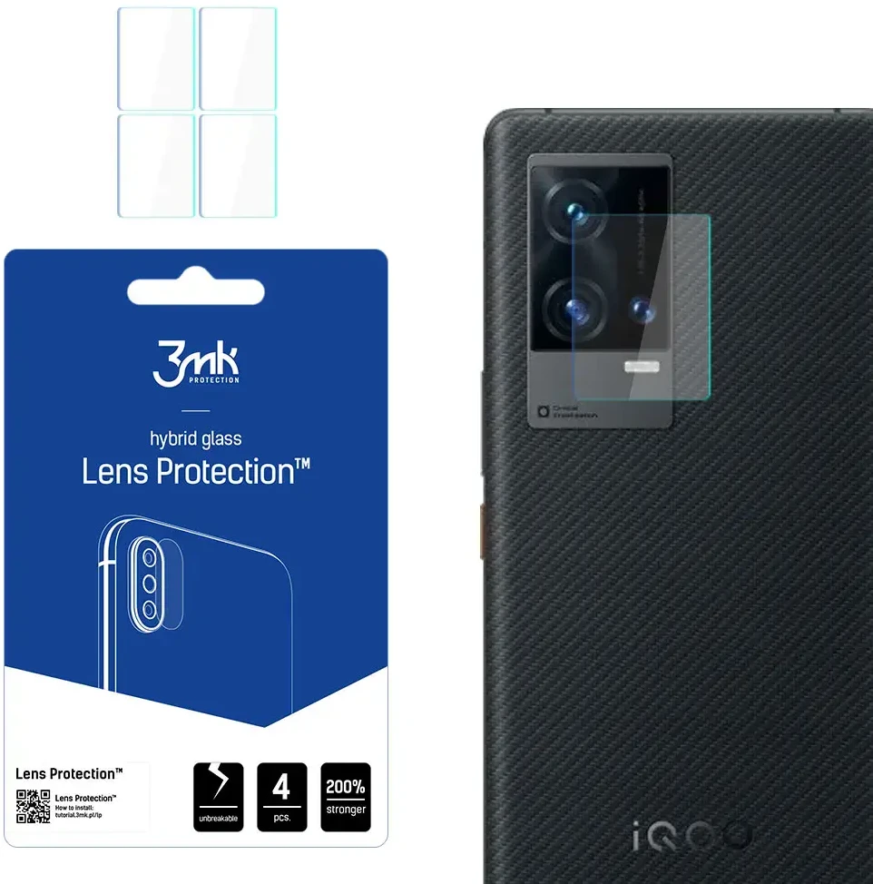 3Mk Protection Vivo iQOO 8 Pro 5G - 3mk objektyvo apsauga