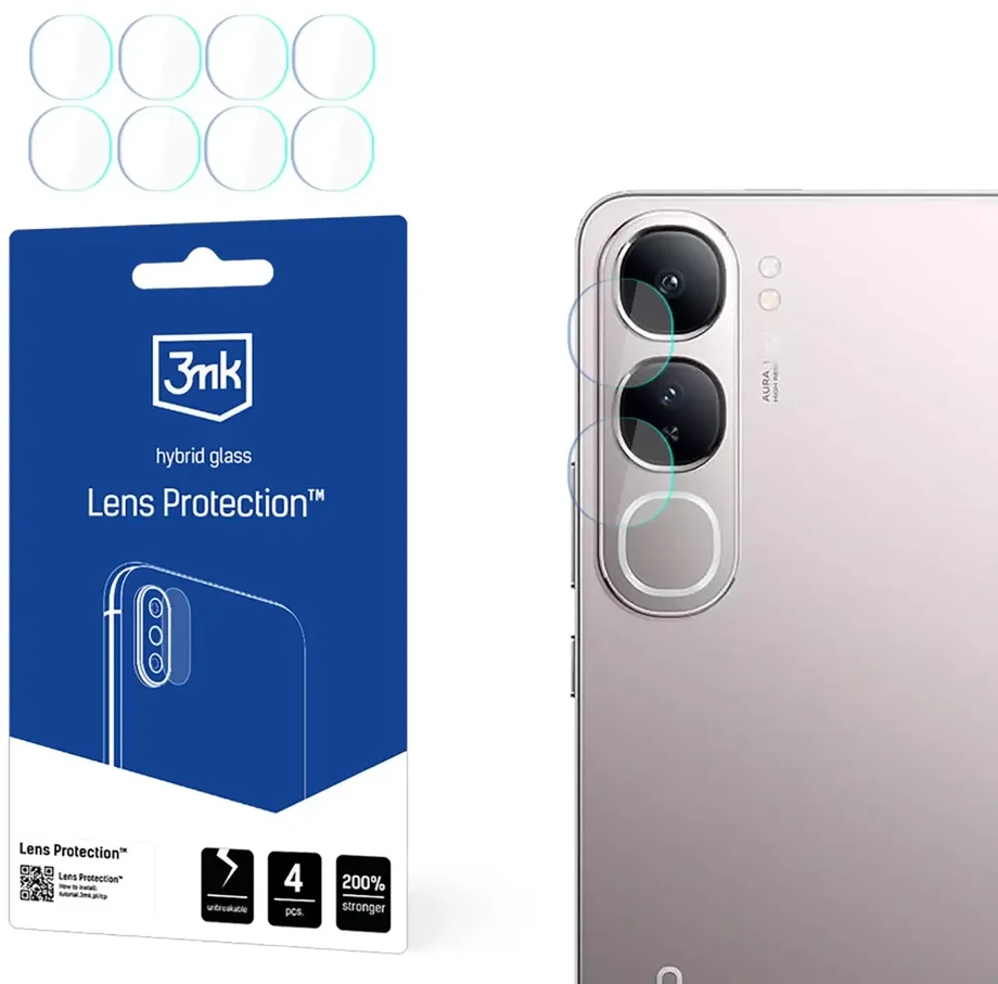 3MK Protection Vivo V40 Lite 5G - 3MK objektyvo apsauga