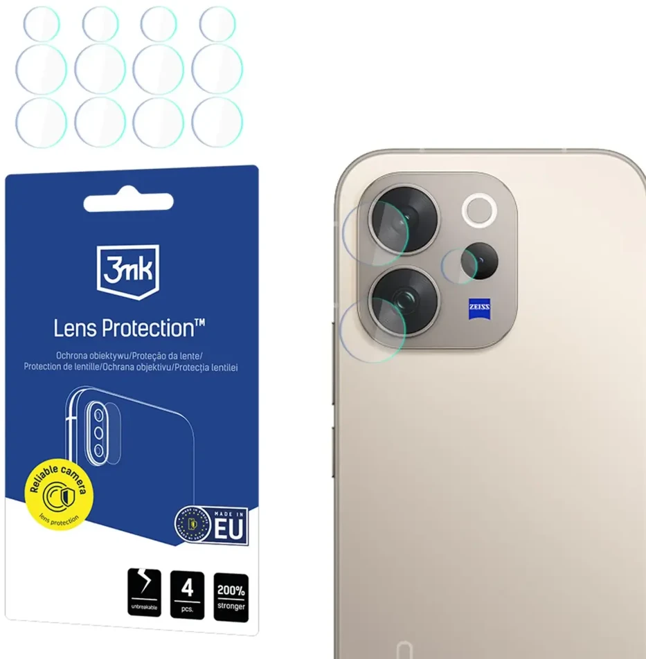 3Mk apsauga 3mk Lens Protection™ hibridinės kameros objektyvo stiklas, skirtas „Vivo V70“