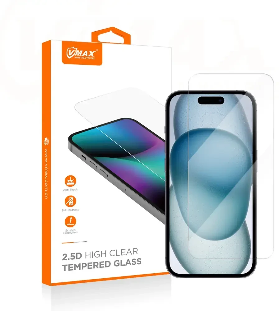 Vmax apsauginis stiklas 2,5D Normal Clear Glass Apple iPhone X / XS / 11 Pro