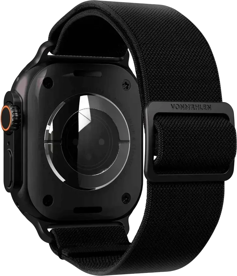 Vonmählen Classic Nylon Loop 44, 45, 46, 49mm One Size All, Juodas