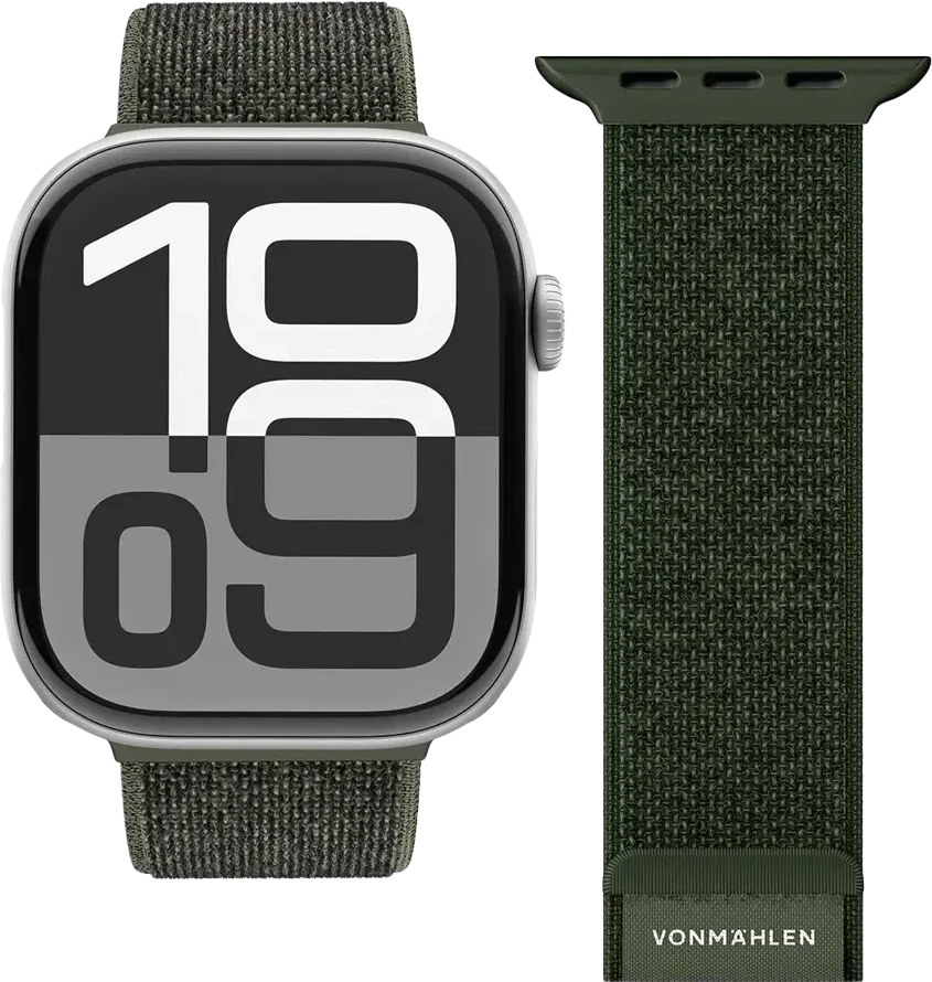 Vonmählen Fitness Loop 2 40, 41, 42mm One Size, Olive