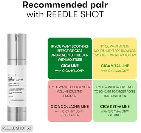 VT Cosmetics Reedle Shot 50 Intensyvaus poveikio serumas, 50 ml