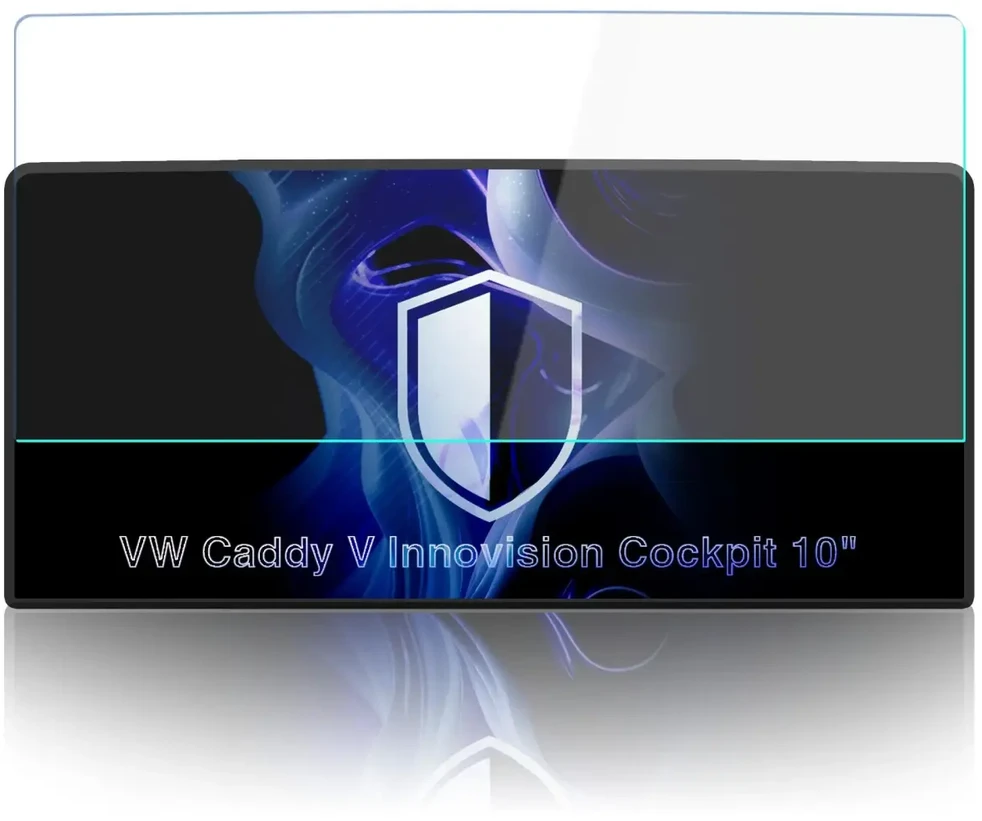 3Mk Protection VW Caddy V Innovision Cockpit 10" (2020 - ) - 3mk BladeShield Center Ekranas