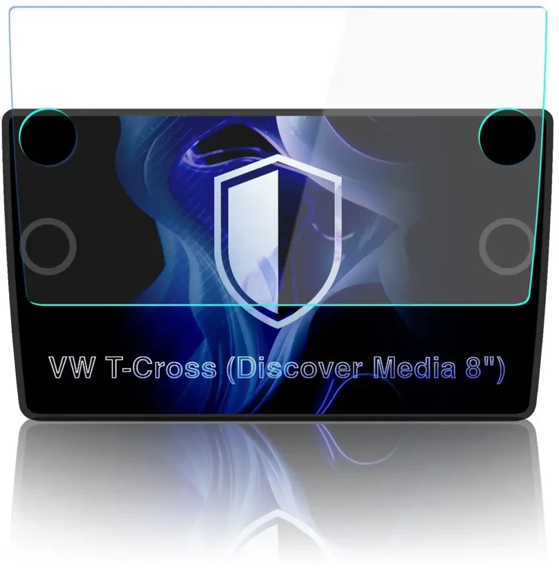 3Mk Protection VW T-Cross (2019 - ) (Discover Media 8") - 3mk BladeShield Center Ekranas