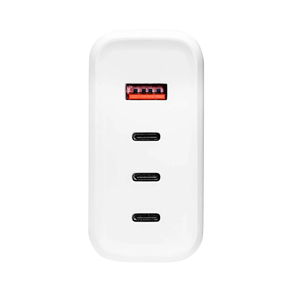Įkroviklis jungiama į tinklą Akyga AK-CH-24 140W 3x USB-C + USB-A PD GaN 5-28V / 1.5-5A balta