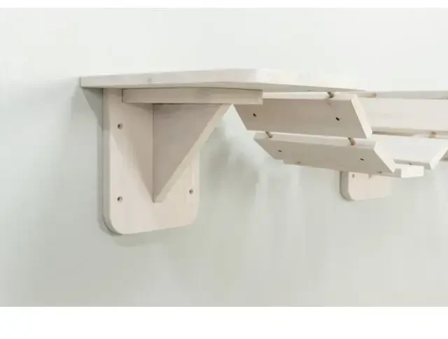 Sieninis laikiklis nagų galandimo stulpams: Trixie Lipimo kopėčios, skirtos montuoti ant sienos, 150 × 30 cm, baltos