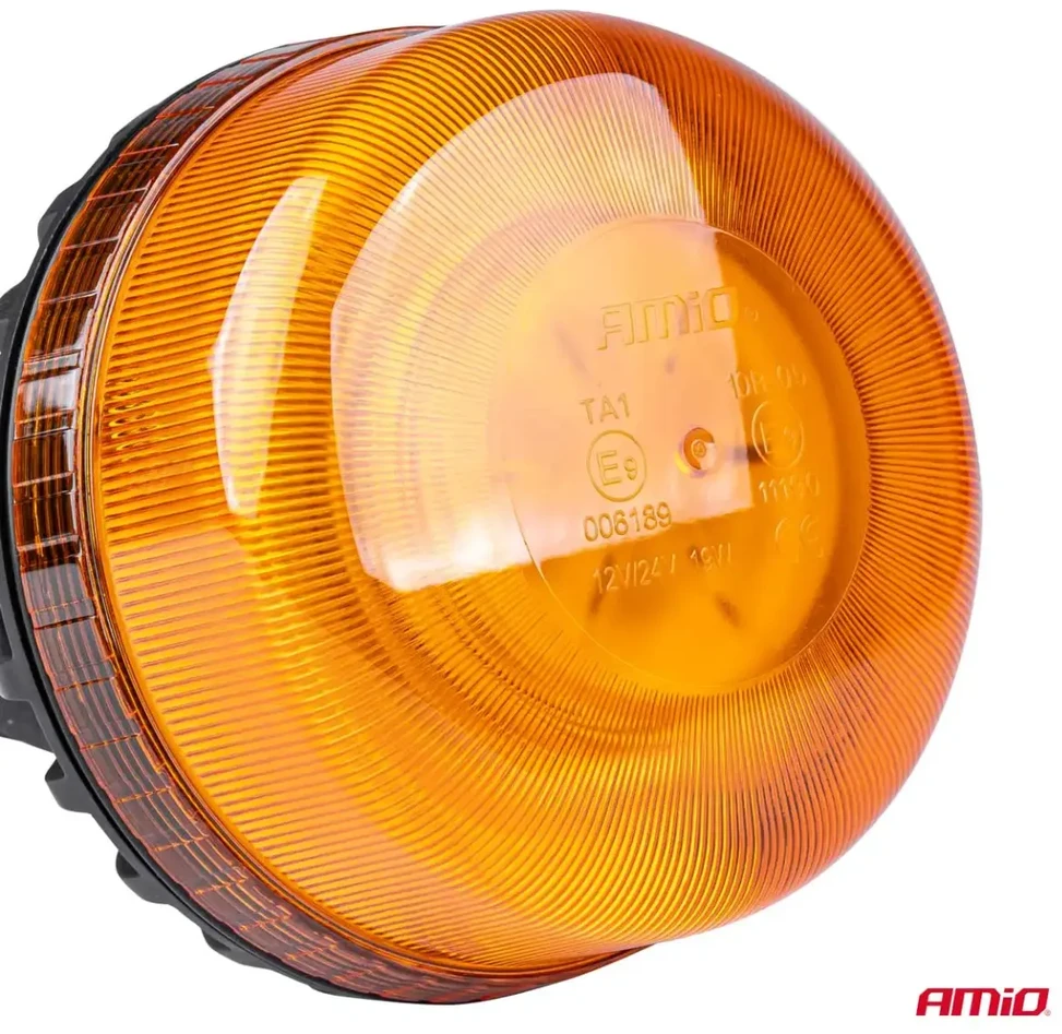 LED įspėjamoji lempa 36 LED R65 R10 12V 24V W03sb AMIO-02294
