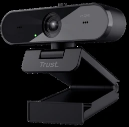 Trust Taxon webcam 2560 x 1440 pikselių USB 2.0 Juodas