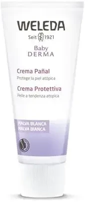 Weleda Baby Derma 3In1 Nappy Change Change vystyklų keitimo kremas jautriai kūdikių odai, 50 ml
