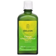 Weleda Citrus gaivinanti vonios priemonė 200 ml buteliuke